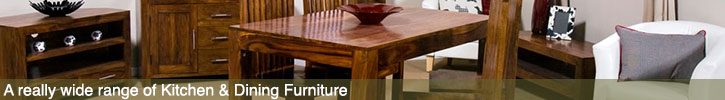 A wide range of kitchen and dining furniture